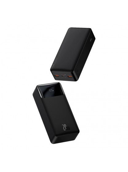 Батарея універсальна Baseus Bipow Digital Display 20W 30000mAh Black (PPDML-N01)
