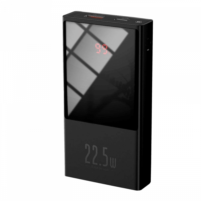 Батарея універсальна Baseus Super Mini 22.5W 10000mAh Black (PPMN-A01)