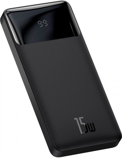 Батарея універсальна Baseus Bipow Digital Display 10000mAh 15W Black (PPDML-I01)
