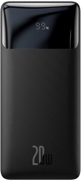 Батарея універсальна Baseus Bipow Digital Display 20W 20000 mAh Black (PPDML-M01)