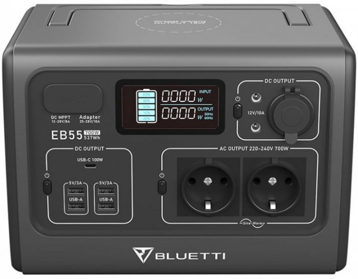 Зарядна станція BLUETTI EB55 Portable Power Station 537Wh