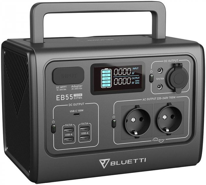 Зарядна станція BLUETTI EB55 Portable Power Station 537Wh