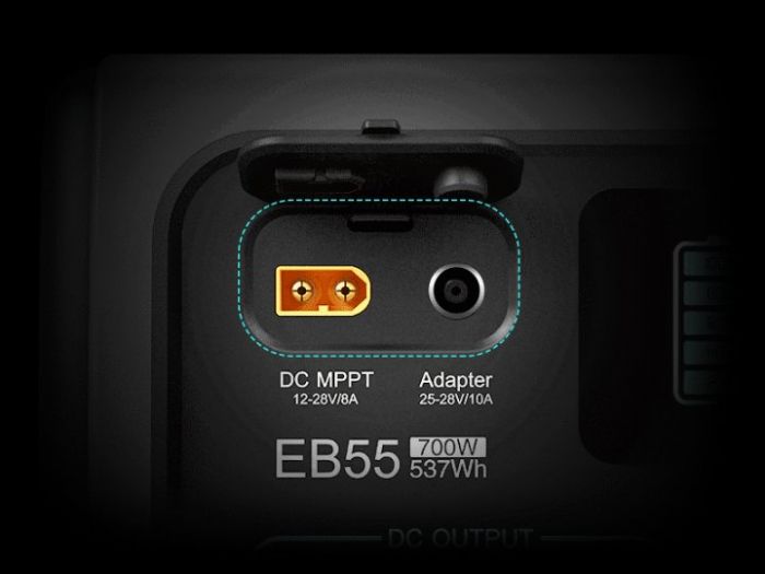 Зарядна станція BLUETTI EB55 Portable Power Station 537Wh
