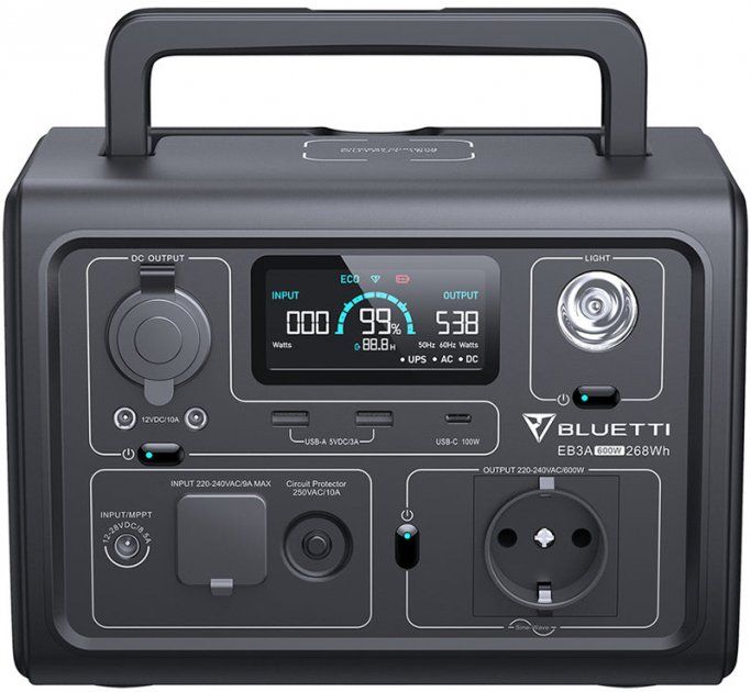 Зарядна станція Bluetti EB3A Portable Power Station