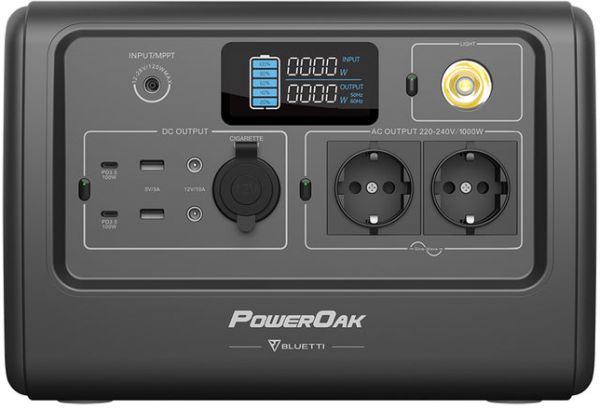 Зарядна станція Bluetti PowerOak EB70 Portable Power Station 1000W 716Wh
