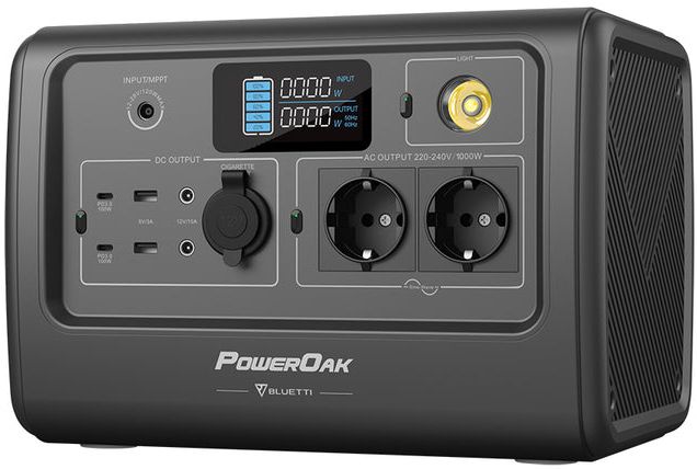 Зарядна станція Bluetti PowerOak EB70 Portable Power Station 1000W 716Wh