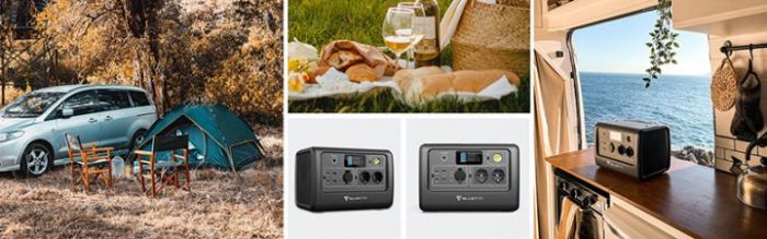Зарядна станція Bluetti PowerOak EB70 Portable Power Station 1000W 716Wh