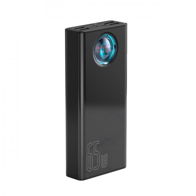 Батарея універсальна Baseus Amblight Digital Display Quick Charge 65W 30000mAh Black (PPLG-A01)
