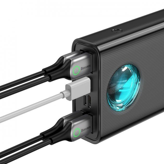 Батарея універсальна Baseus Amblight Digital Display Quick Charge 65W 30000mAh Black (PPLG-A01)