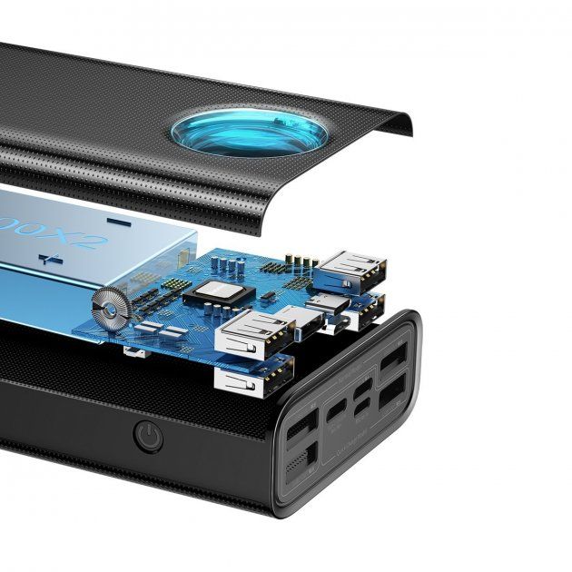 Батарея універсальна Baseus Amblight Digital Display Quick Charge 65W 30000mAh Black (PPLG-A01)