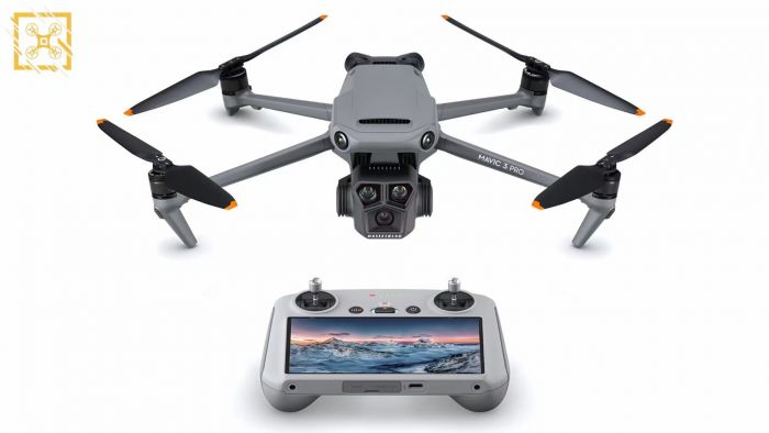 Квадрокоптер DJI Mavic 3 Pro with DJI RC (CP.MA.00000654.01, CP.MA.00000656.01)