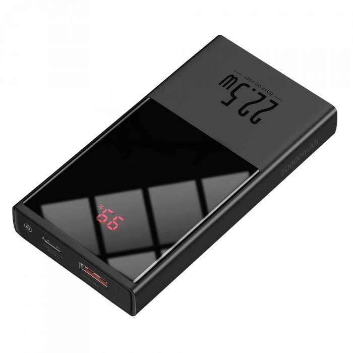 Батарея універсальна Baseus Super Mini 22.5W 10000mAh Black (PPMN-A01)