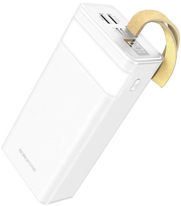 Батарея універсальна BOROFONE BJ18A Coolmy 30000mAh White (BJ18A White)