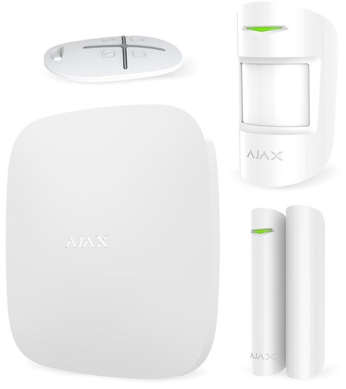 Комплект GSM сигналізації Ajax StarterKit White (000001144)