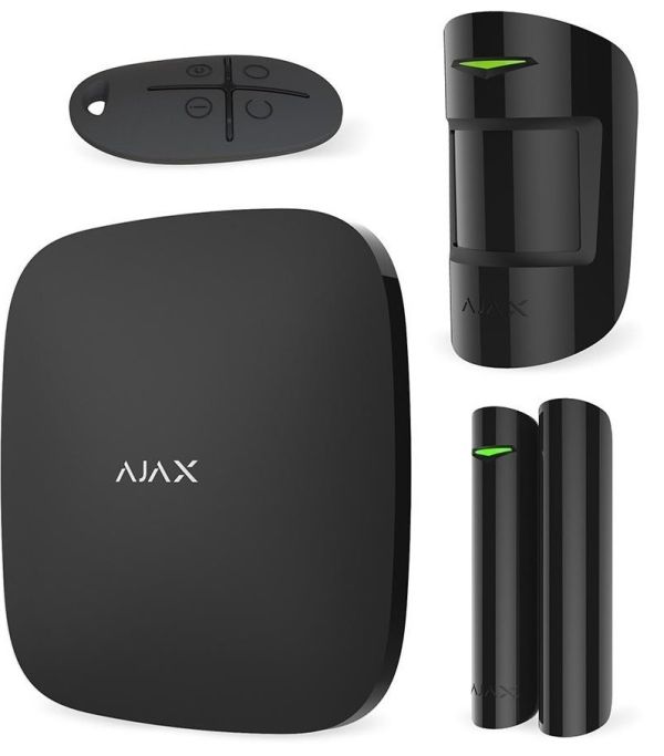 Комплект GSM сигналізації Ajax StarterKit Black