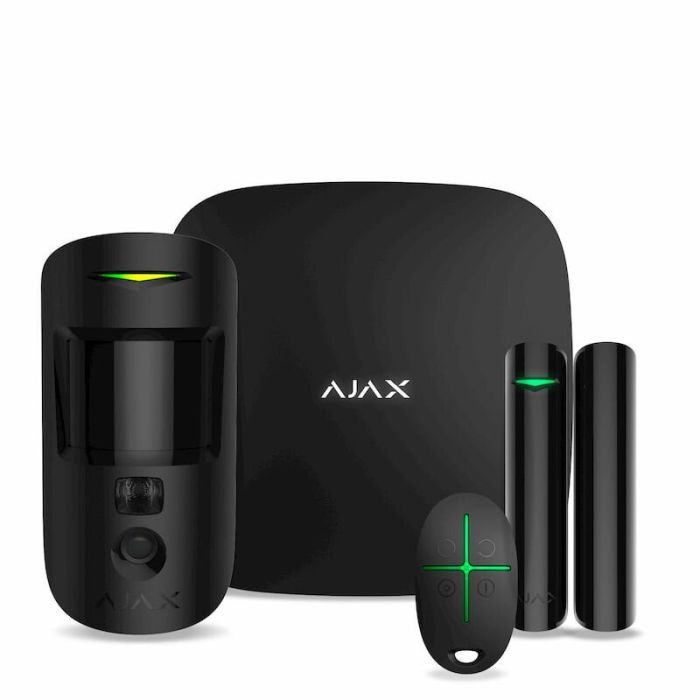 Комплект GSM сигналізації Ajax StarterKit Cam black