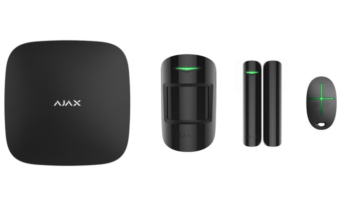 Комплект охоронної сигналізації Ajax StarterKit 2 black (000023479)