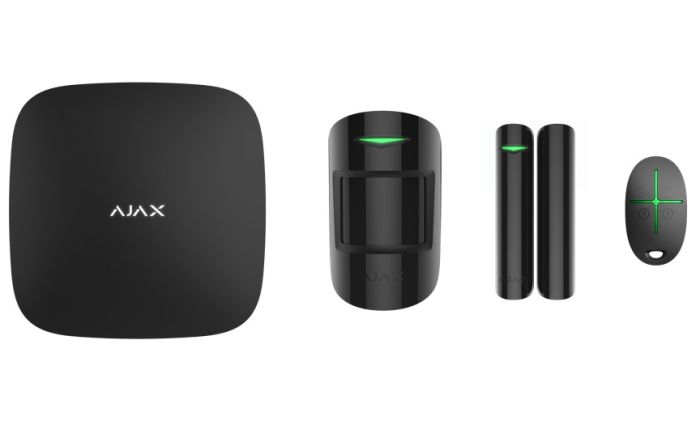 Комплект охоронної сигналізації Ajax StarterKit 2 black (000023479)