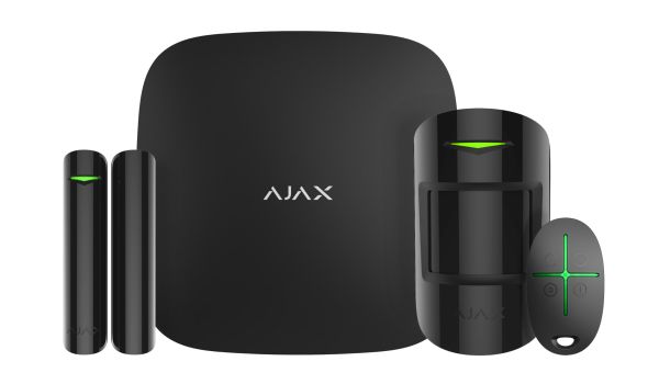 Комплект охоронної сигналізації Ajax StarterKit 2 black (000023479)