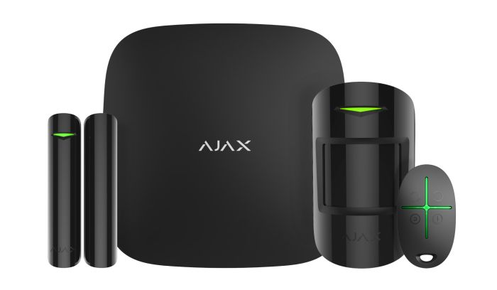 Комплект охоронної сигналізації Ajax StarterKit 2 black (000023479)