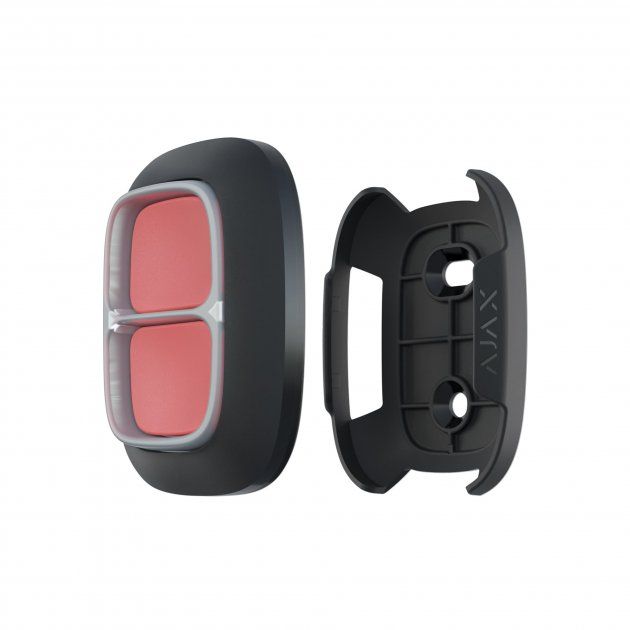 Тримач для фіксації тривожної кнопки Ajax Button Double Button Holder, чорний (000020421)