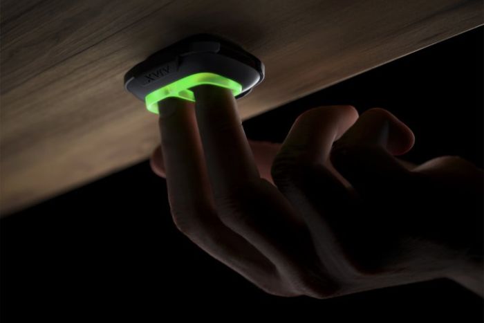 Тримач для фіксації тривожної кнопки Ajax Button Double Button Holder, чорний (000020421)