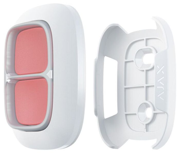 Тримач для фіксації тривожної кнопки Ajax Button, Double Button Holder, білий (000020422)