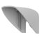 Навіс Ajax Hood для датчика руху MotionProtect Outdoor, білий (000018007)
