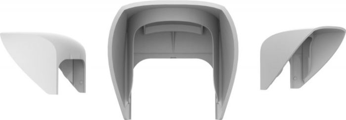 Навіс Ajax Hood для датчика руху MotionProtect Outdoor, білий (000018007)