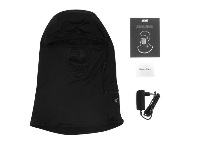 Балаклава з підігрівом 2E Shadow Black