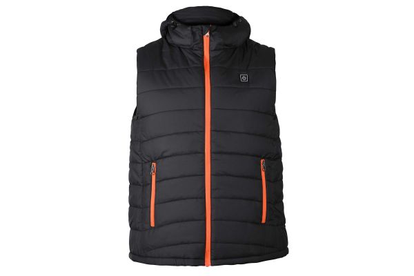 Жилет з підігрівом 2E Heat Power Plus Black з капюшоном