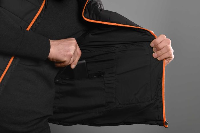 Жилет з підігрівом 2E Heat Power Plus Black з капюшоном