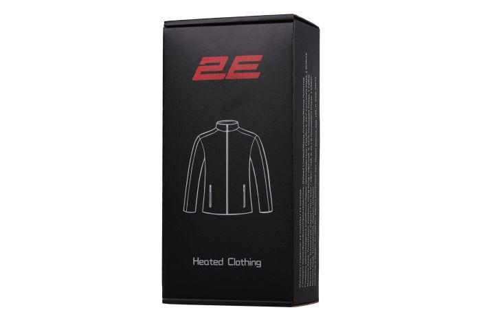 Жилет з підігрівом 2E Heat Power Plus Black з капюшоном