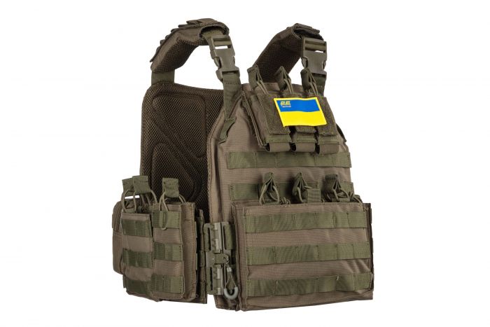 Плитоноска 2Е Assault Тип 4, зелена