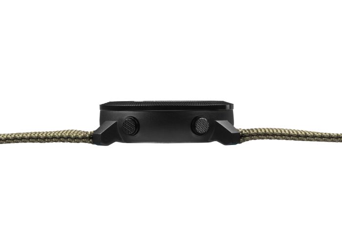 Тактичний годинник 2E Trek Pro Black-Green з компасом, барометром та крокоміром