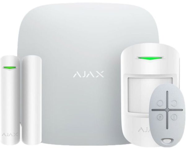 Комплект охоронної сигналізації Ajax StarterKit 2 white (000023480)
