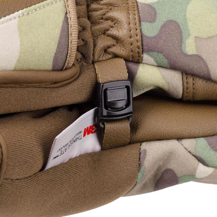 Рукавички тактичні 2E Winter Full Touch 3M Camo