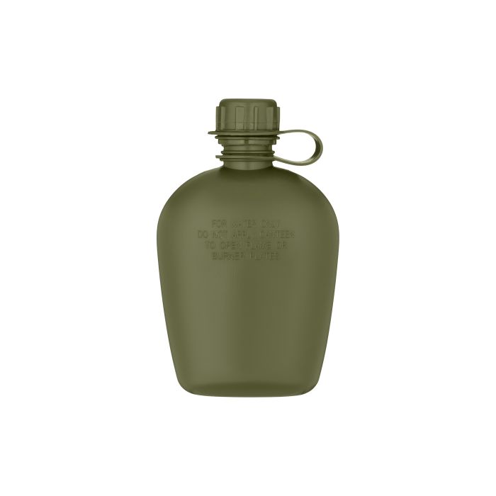Фляга тактична у чохлі 2E Flask WB01, 1л, з кружкою для їжі, олива (2E-TACFWB01-ODGN)