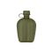 Фляга тактична у чохлі 2E Flask WB01, 1л, з кружкою для їжі, олива (2E-TACFWB01-ODGN)