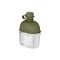Фляга тактична у чохлі 2E Flask WB01, 1л, з кружкою для їжі, олива (2E-TACFWB01-ODGN)