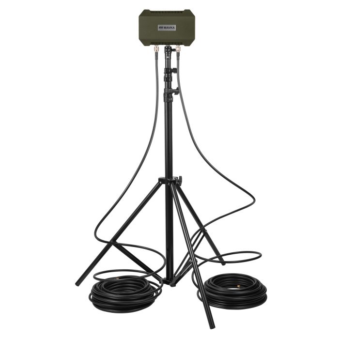 Антена активна 2E MAVKA GREEN, 2.4/5.2/5.8GHz, 10Вт, N-Type, для DJI/Autel(V2)/FPV цифра