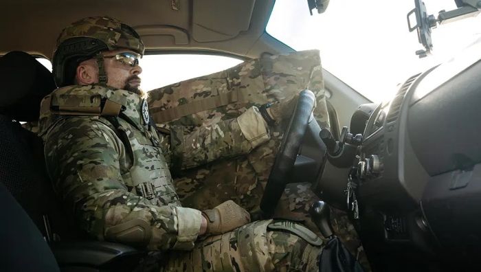 Бронековдра Українська Броня Плашта, клас захисту ДСТУ 1, камуфляж