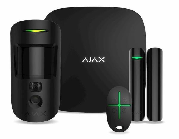 Комплект охоронної сигналізації Ajax HDR StarterKit Cam black (000052842)