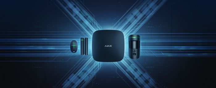 Комплект охоронної сигналізації Ajax HDR StarterKit Cam Plus black (000052844)