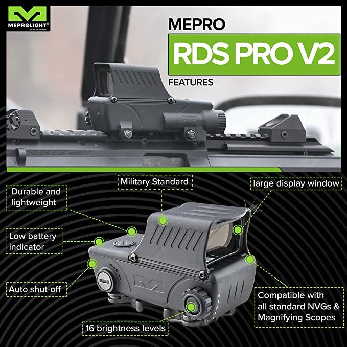 Коліматор Meprolight Mepro RDS PRO V2 (Mepro RDS PRO V2)