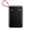 Батарея універсальна Baseus Mini S 10000 mAh 3A + Type-C Cable Black (PPXF-A01)