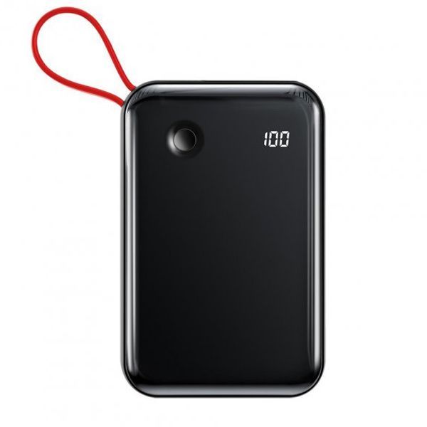 Батарея універсальна Baseus Mini S 10000 mAh 3A + Type-C Cable Black (PPXF-A01)