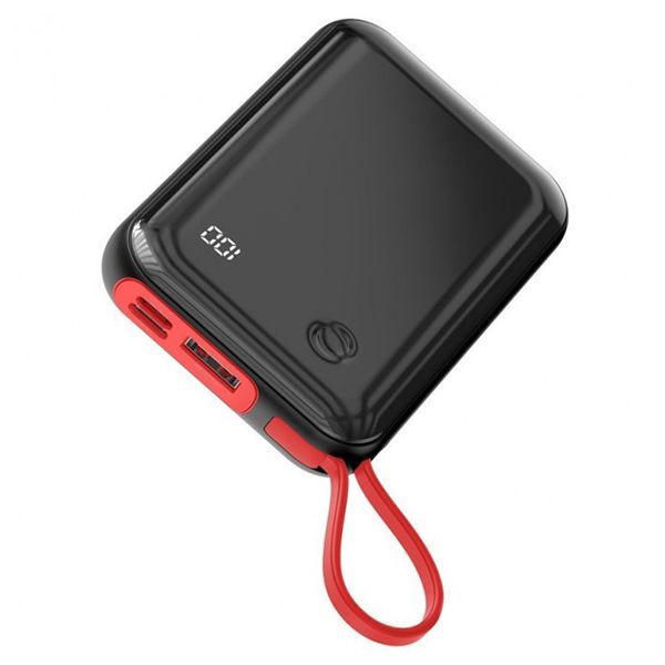 Батарея універсальна Baseus Mini S 10000 mAh 3A + Type-C Cable Black (PPXF-A01)