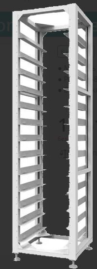 Стойка Deye 3U-HRack-2G 13 floors для 12 батарей