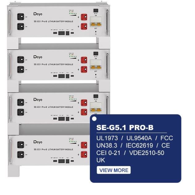 Зовнішня батарея для ДБЖ/інвертора Deye SE-G5.1 Pro-B